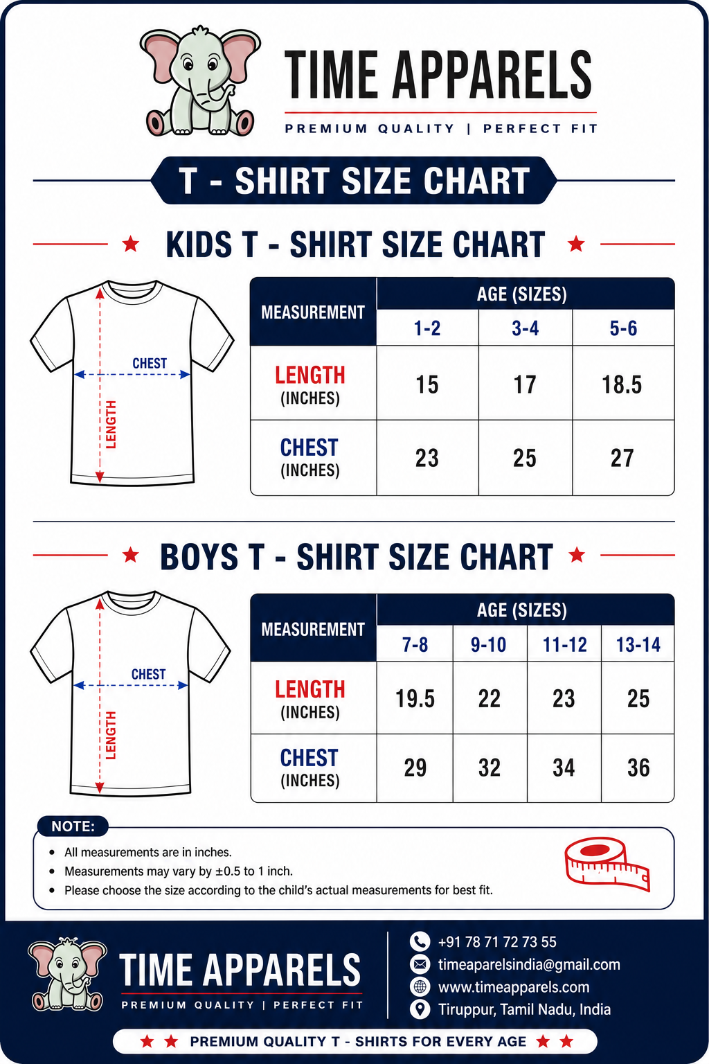 Kids Plain Round Neck T-Shirt Combo Pack of 10