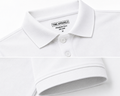 White 280 GSM Cotton Polo T-Shirt Premium Heavy Cotton