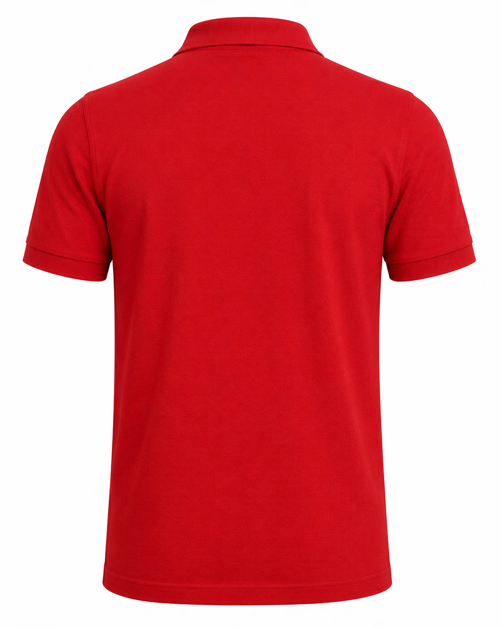 Red 280 GSM polo T-shirt, product view